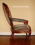American Southern Yellow Pine Hoopback Armchair